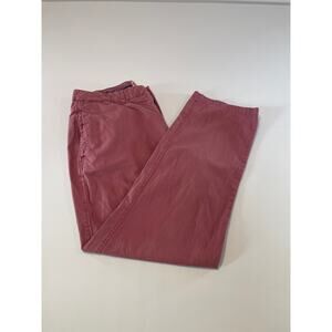 Vintage 1946 Clothing Pants – Charleston, SC – Waist 34 x Length 30 – Soft Red